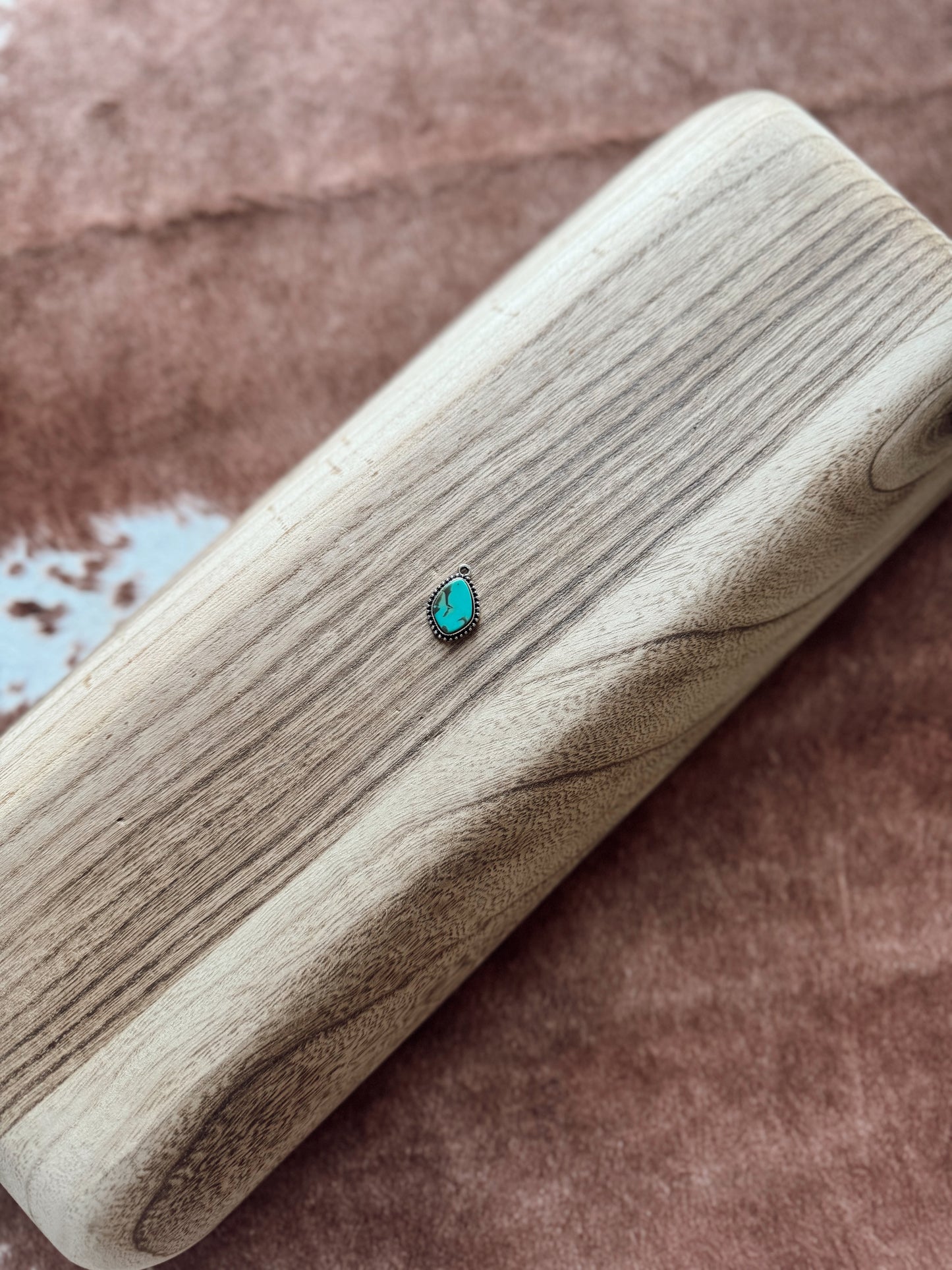 The Round Turquoise Diamond 2.0 - Custom Charm Bar