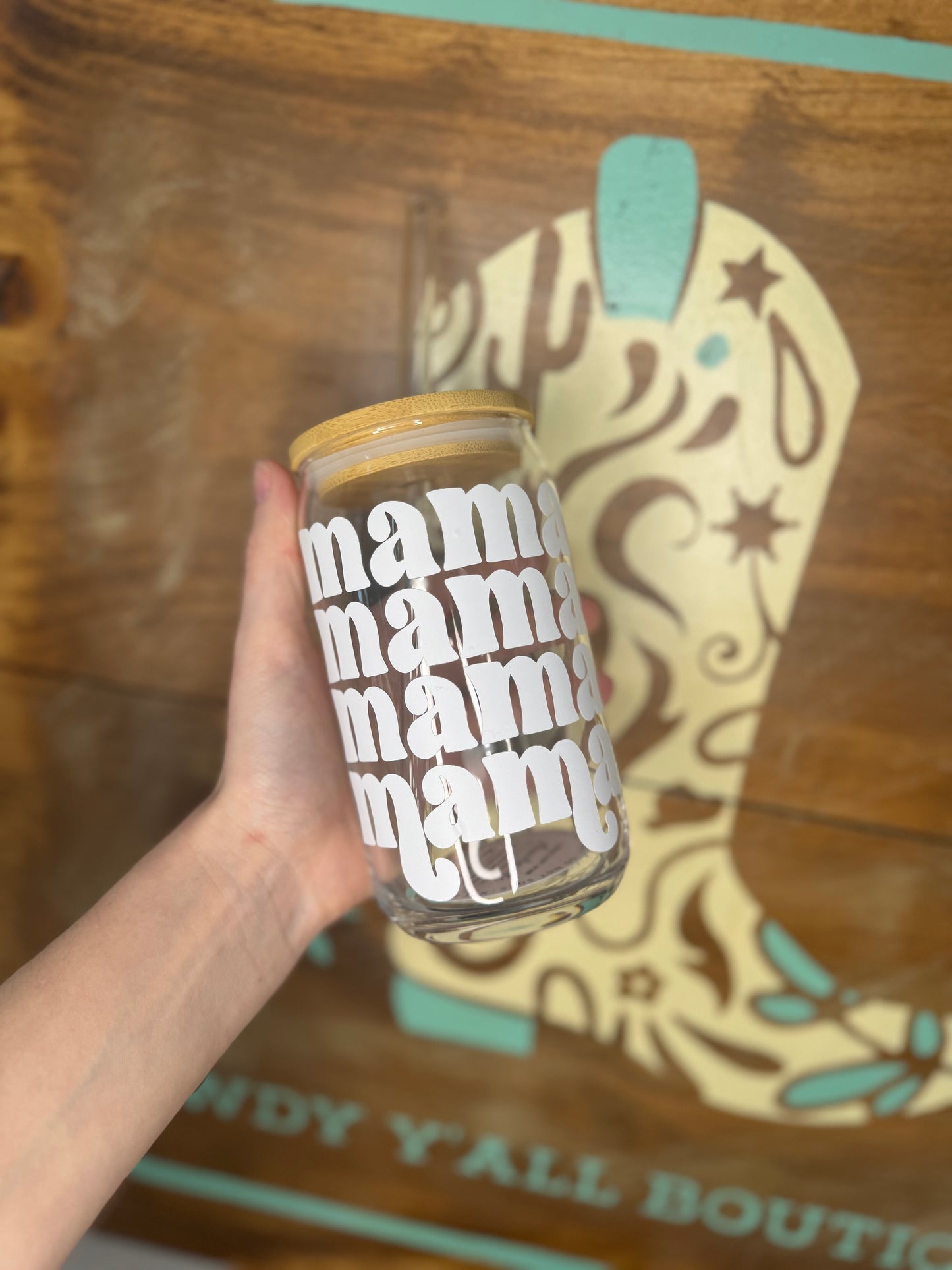 The Mama Glass Cup - Color Options