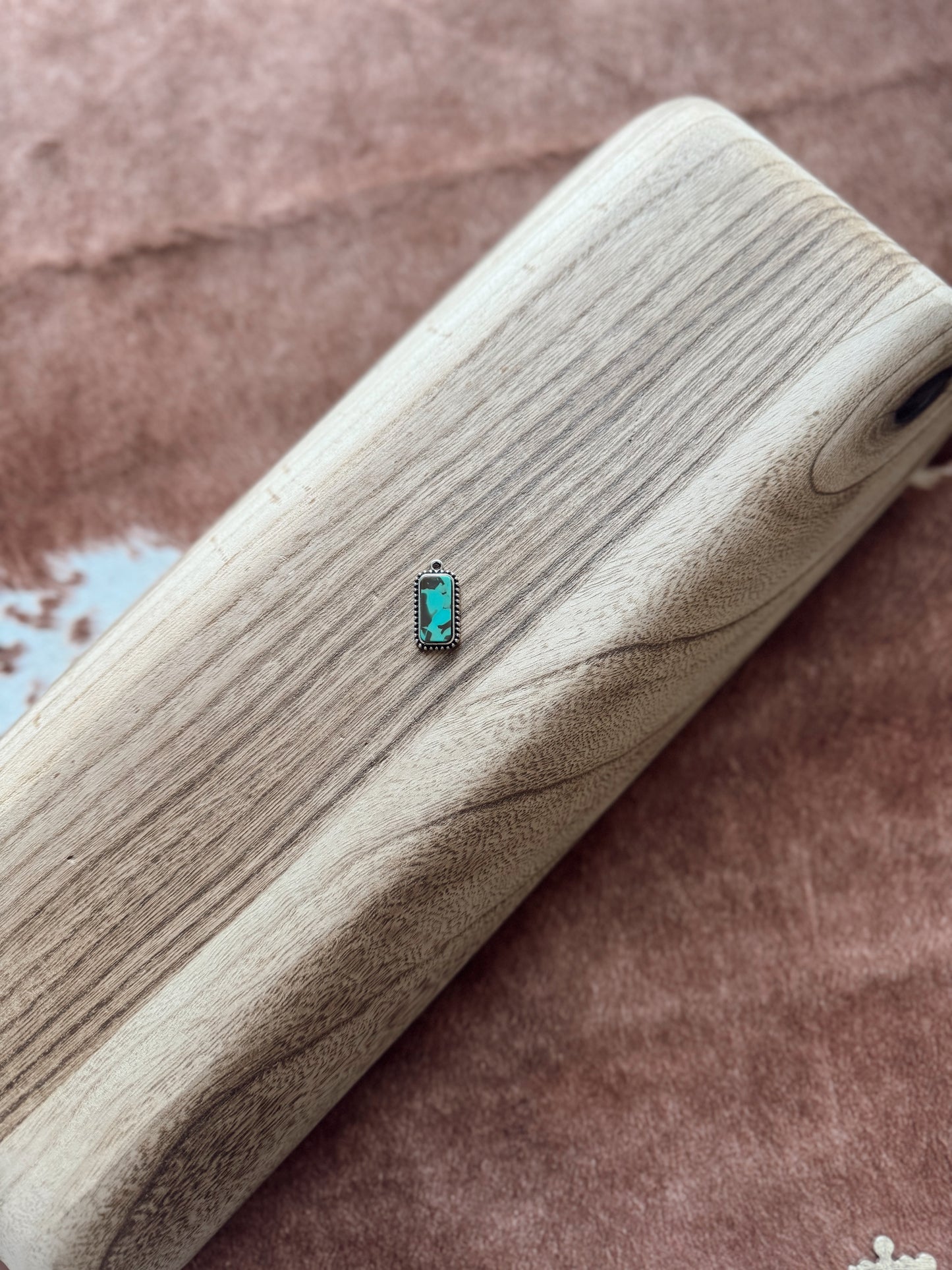 The Rectangle Turquoise - Custom Charm Bar