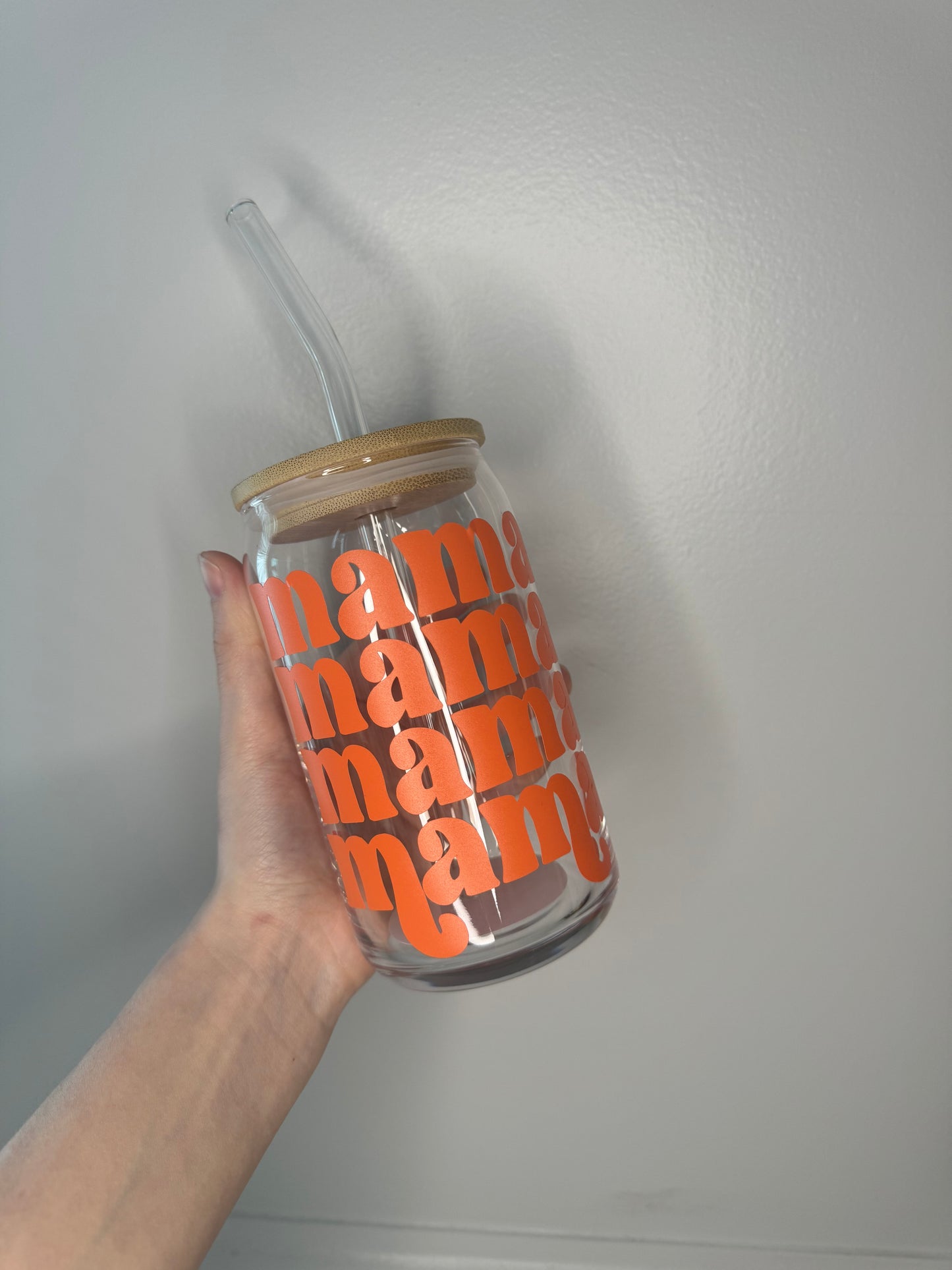 The Mama Glass Cup - Color Options