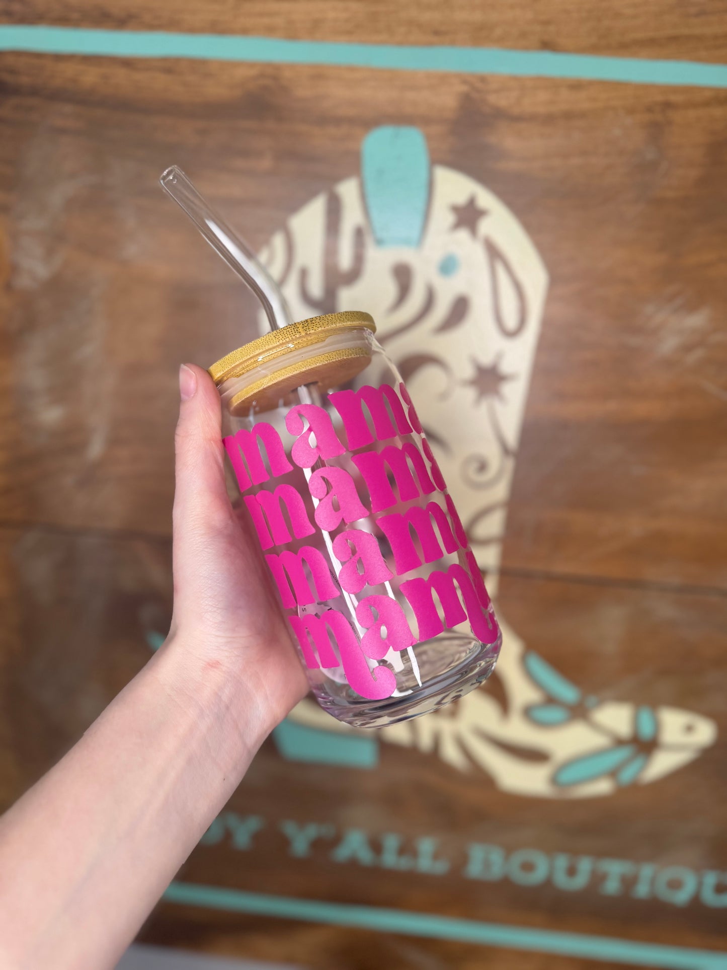 The Mama Glass Cup - Color Options