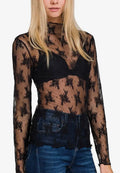 The Everyday Lace Top - Black