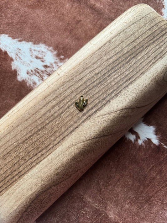 The Gold Cactus Charm  - Custom Charm Bar