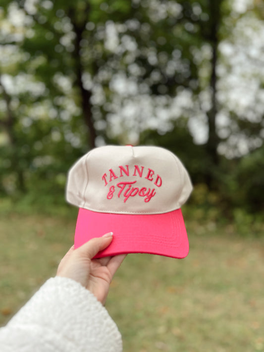 Tanned & Tipsy - Pink