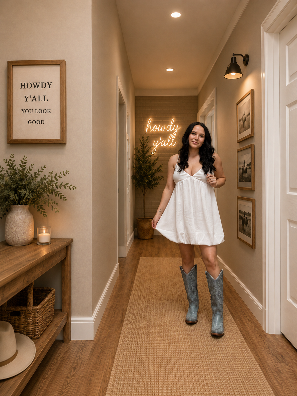 The Dolly Dress - White