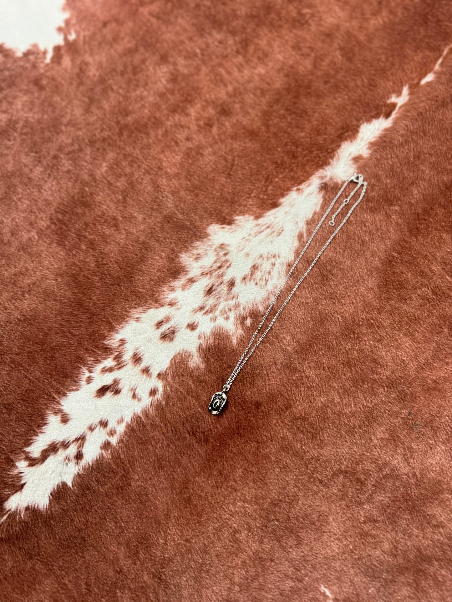 The Simple Cowboy Hat Necklace