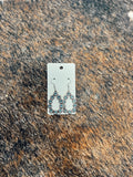 The Turqouise Floral Earrings