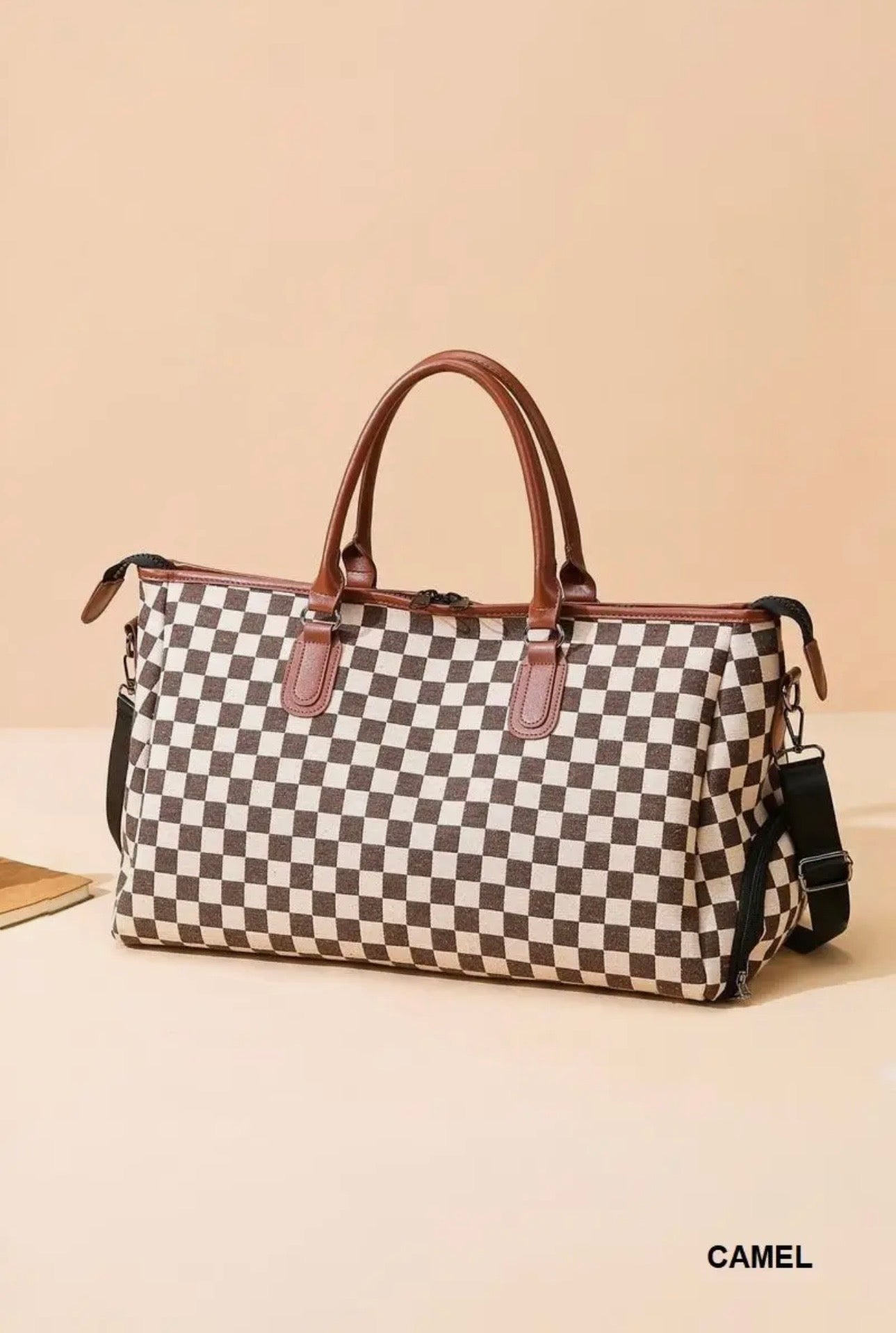 The Checkered Western Duffle