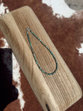 The Heishi Turquoise Necklace - 14 - 16 inches