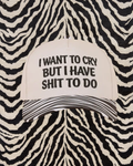 I want to cry Trucker Hat