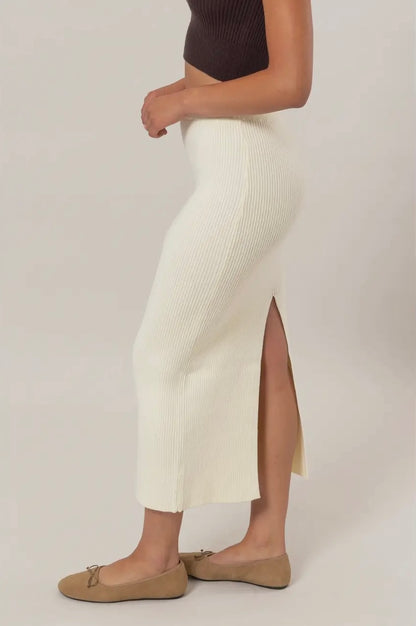 The Back To Basics Wild Knit Skirt