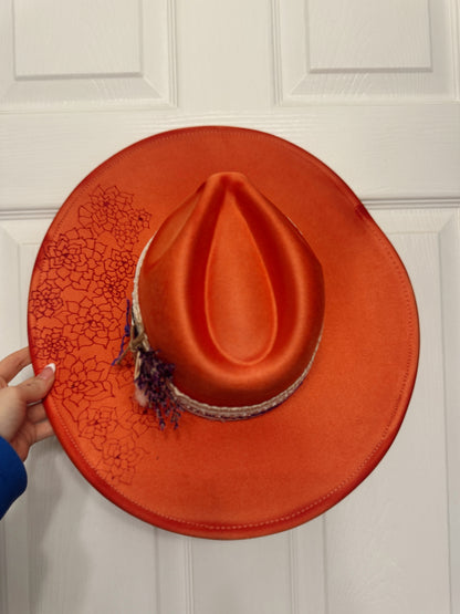 The Pinky Floral Hat