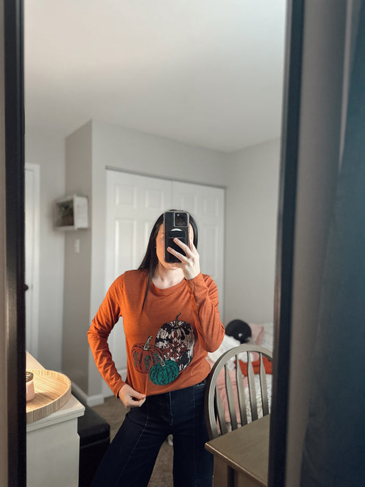 Oh Pumpkin Long Sleeve Tee