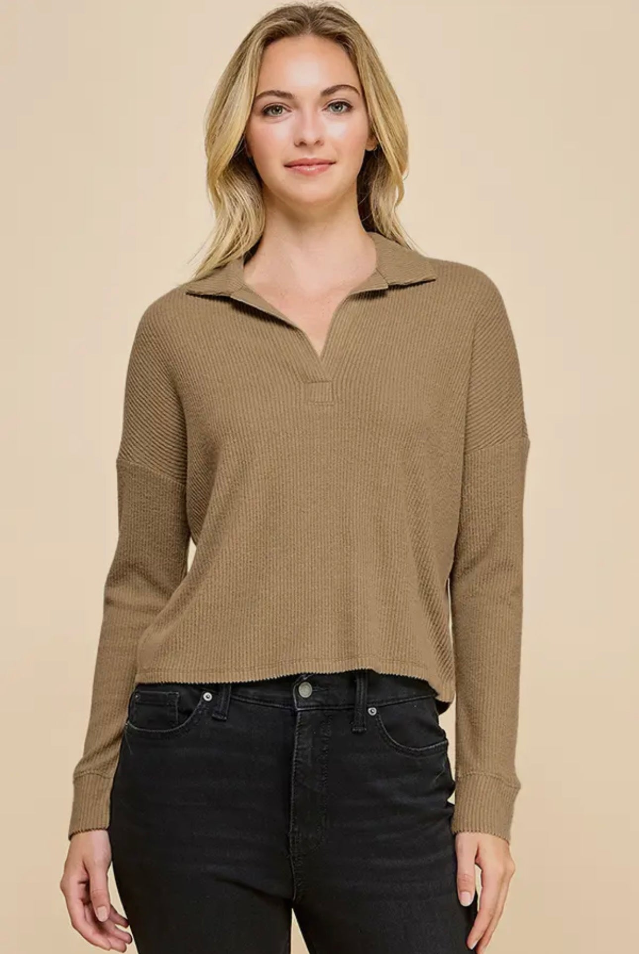 All About Beige Sweater