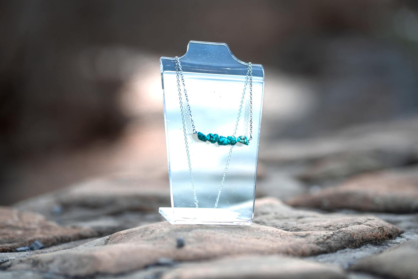 The Rocky Turquoise Necklace
