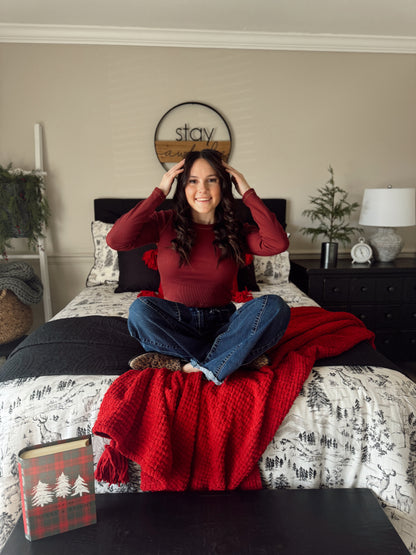 The Everyday Top - Burgundy