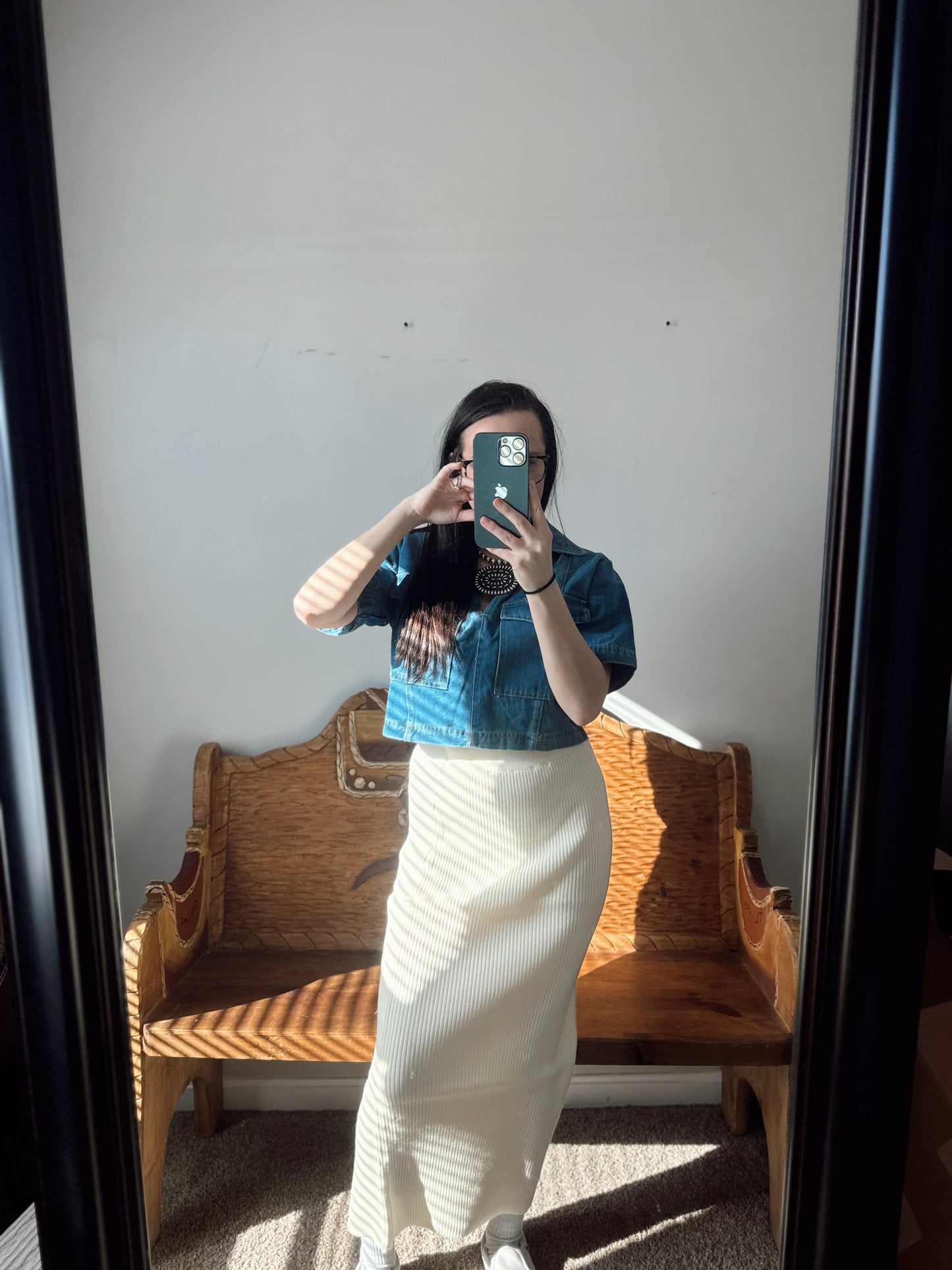 The Back To Basics Wild Knit Skirt