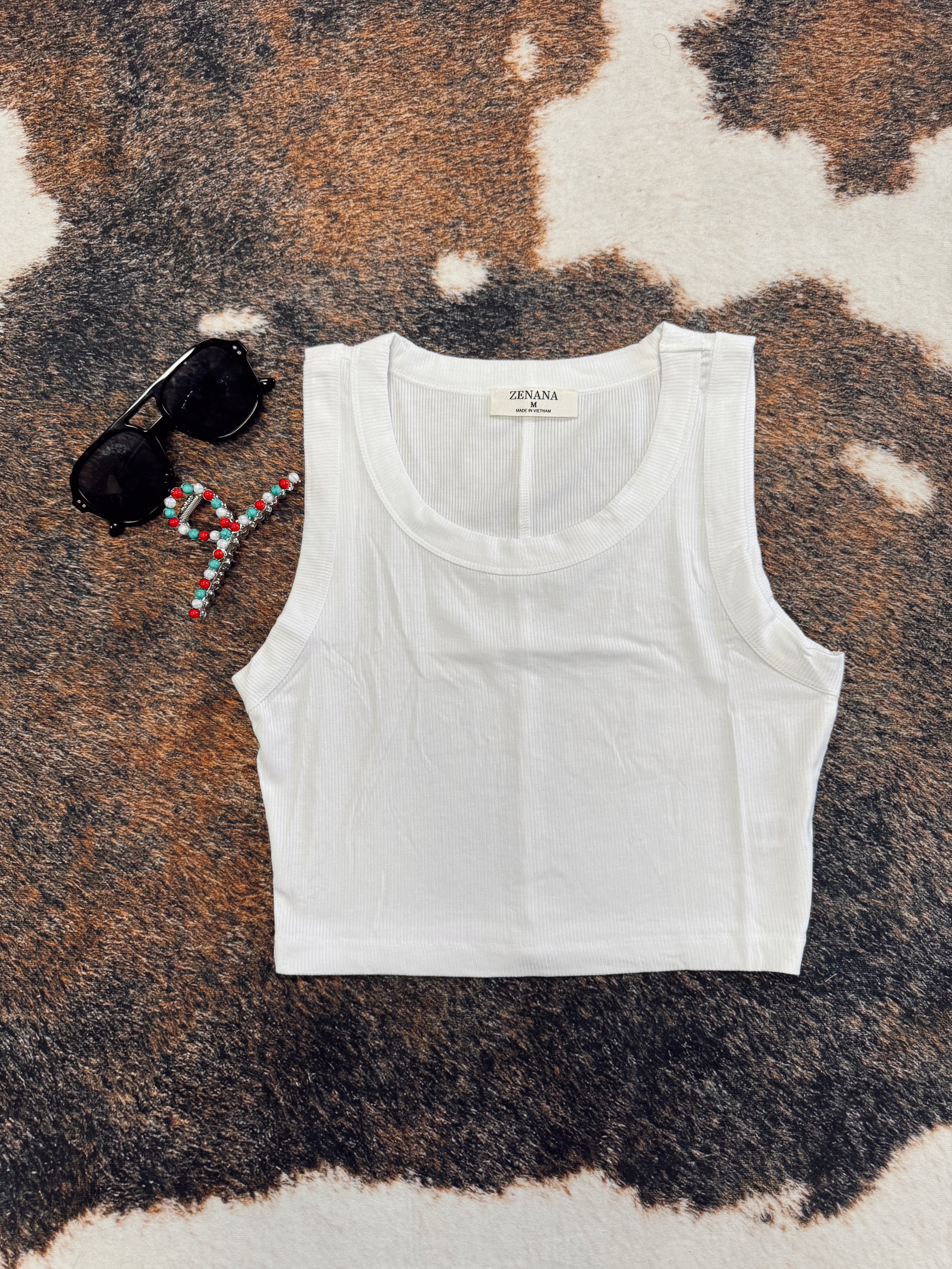 The Dakota Tank - White