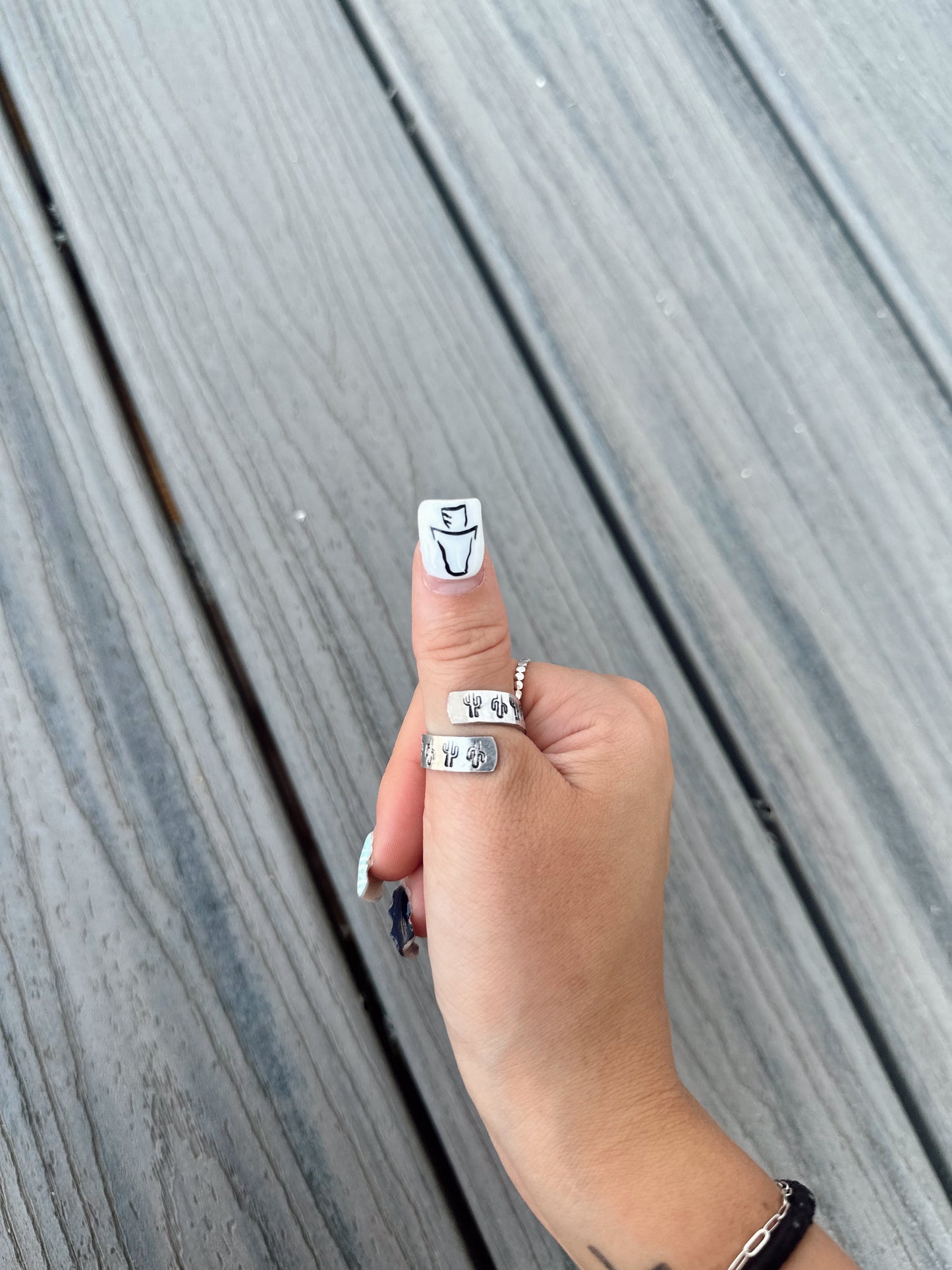 The Crazy cactus wrap ring