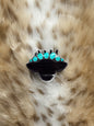 The Cowhead Turquoise Claw Clip