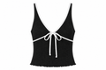 The Going Bow Top - Black