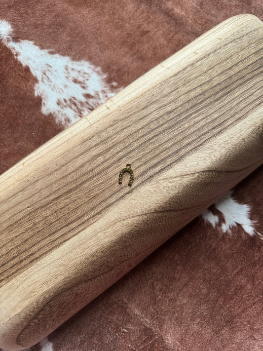 The Good Luck Horseshoe  - Custom Charm Bar