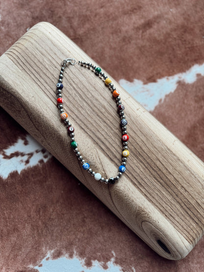 The Crazy 8 Pool Necklace