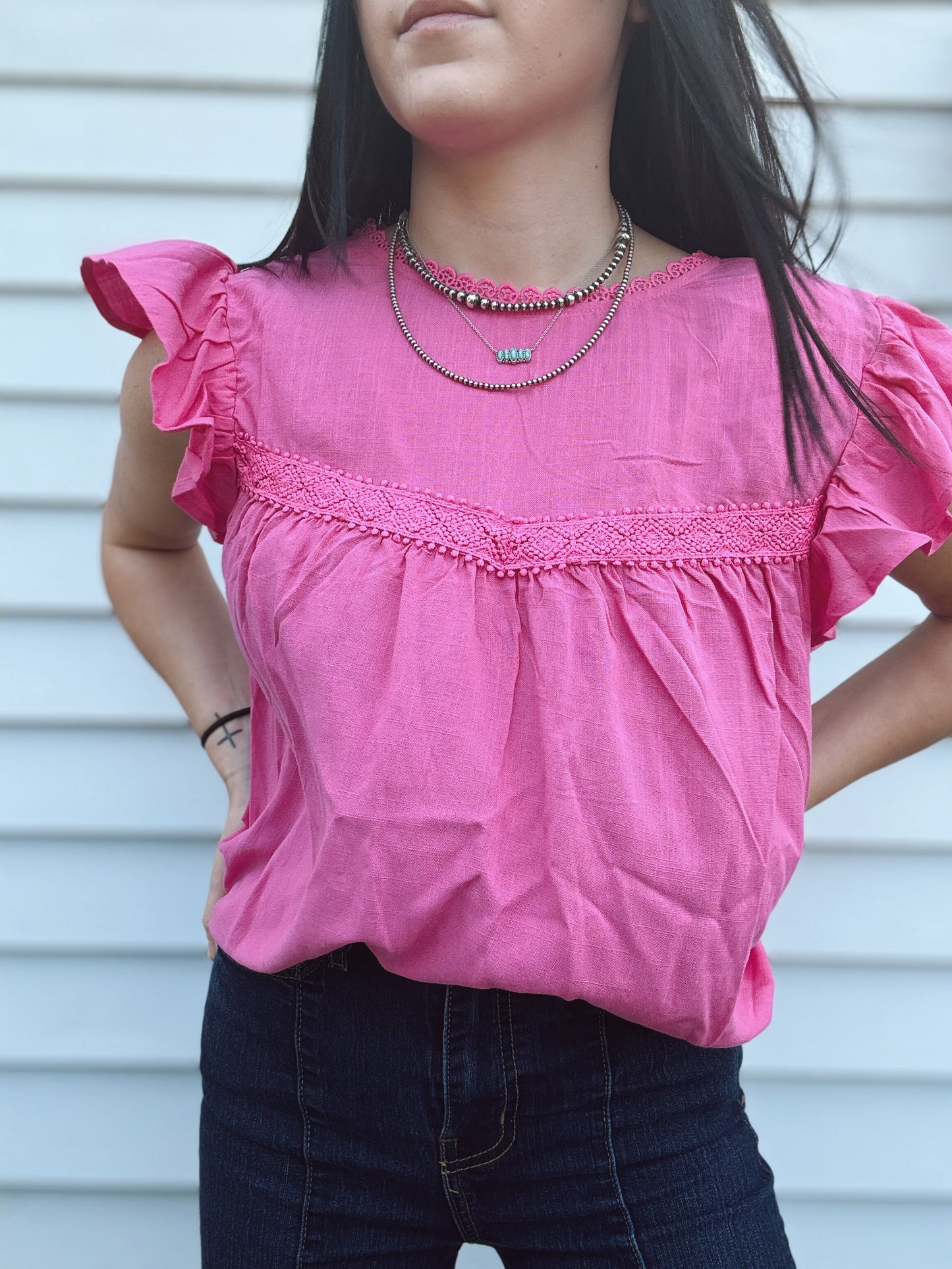 The Pink Show Blouse