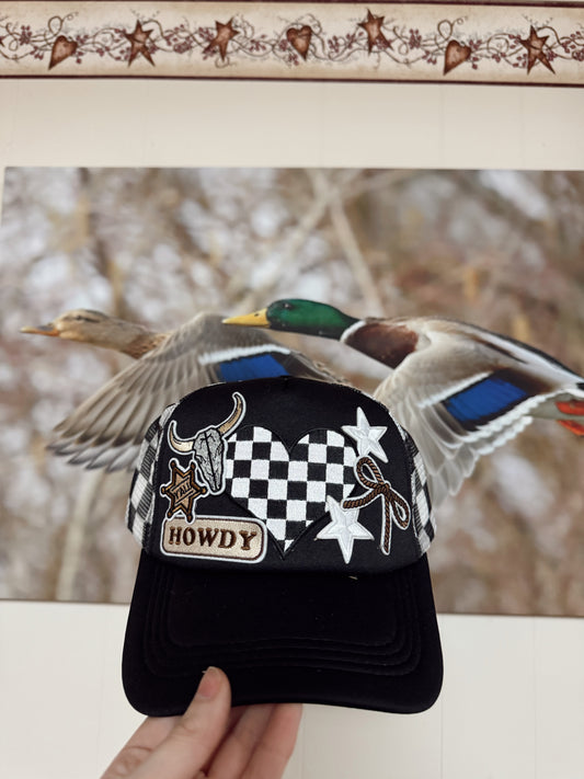 All about checkered Hat