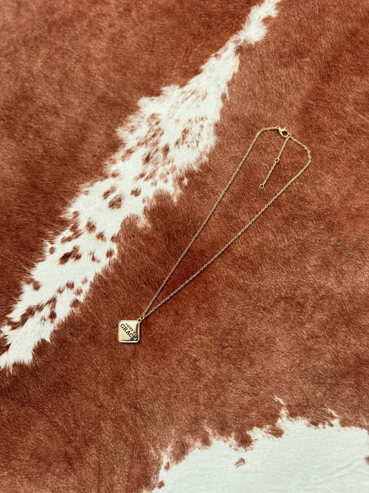 Saved By Grace Necklace