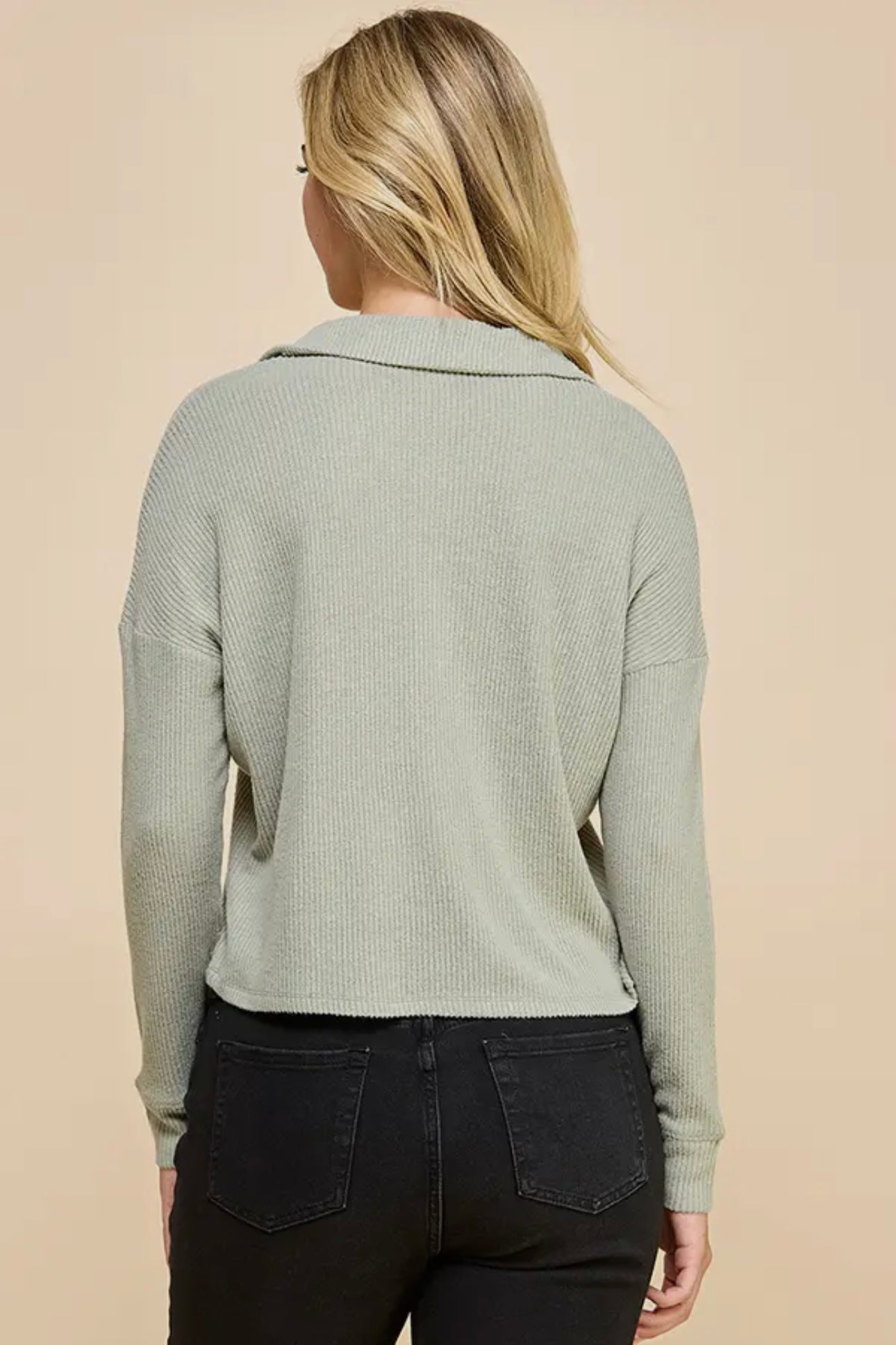 All about sage sweater