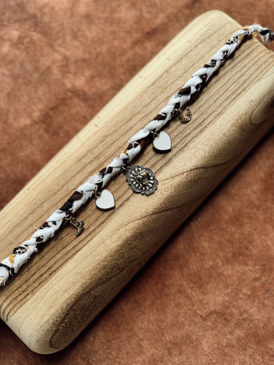 The Mixed Metals Western Bandana Necklace