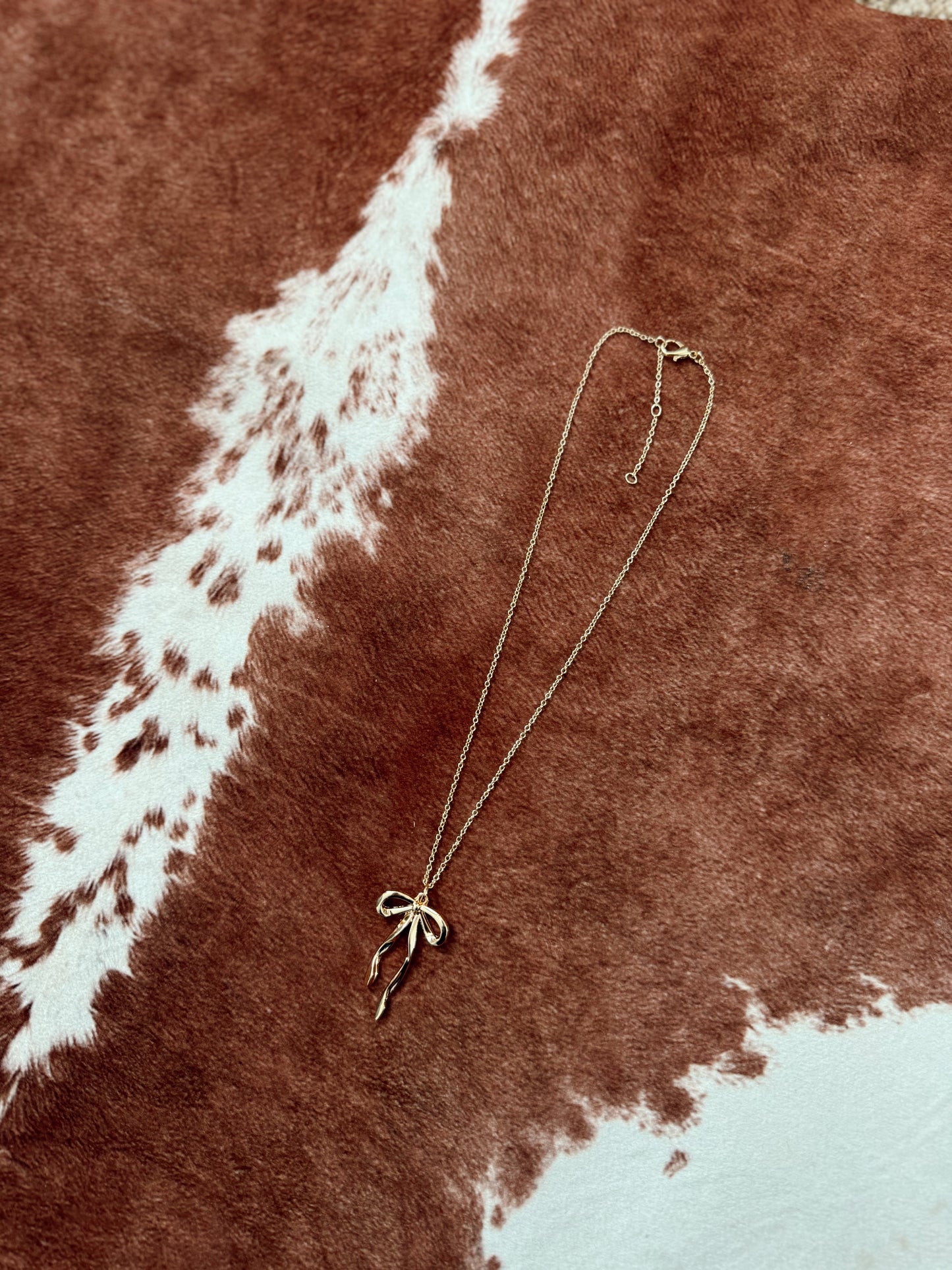 The Golden Girls Bow Necklace