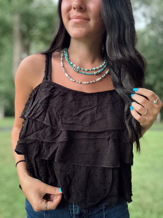 The Rowdy Ruffle Top
