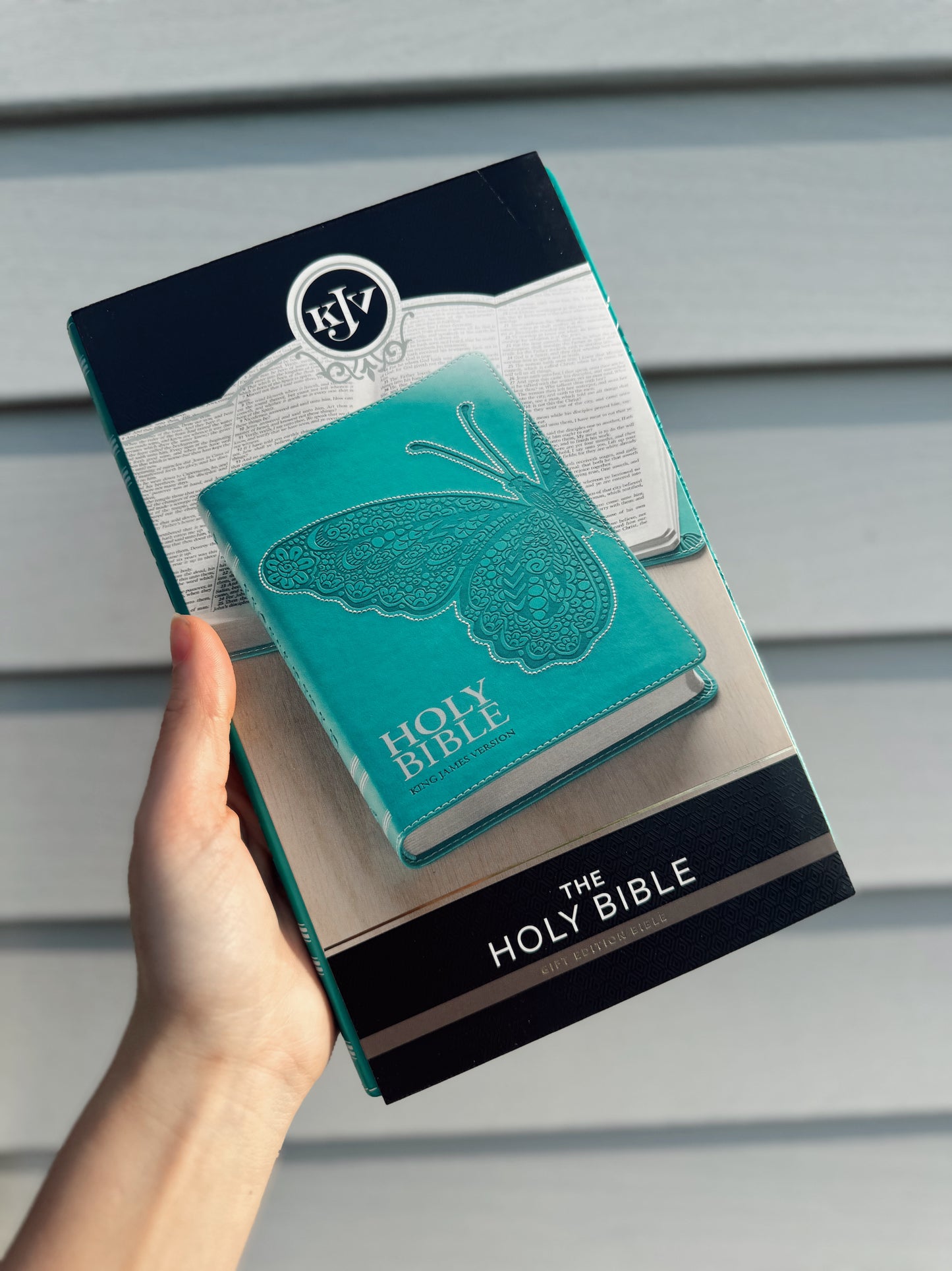 KJV Holy Bible - Teal