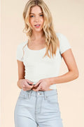 The White Basic Top