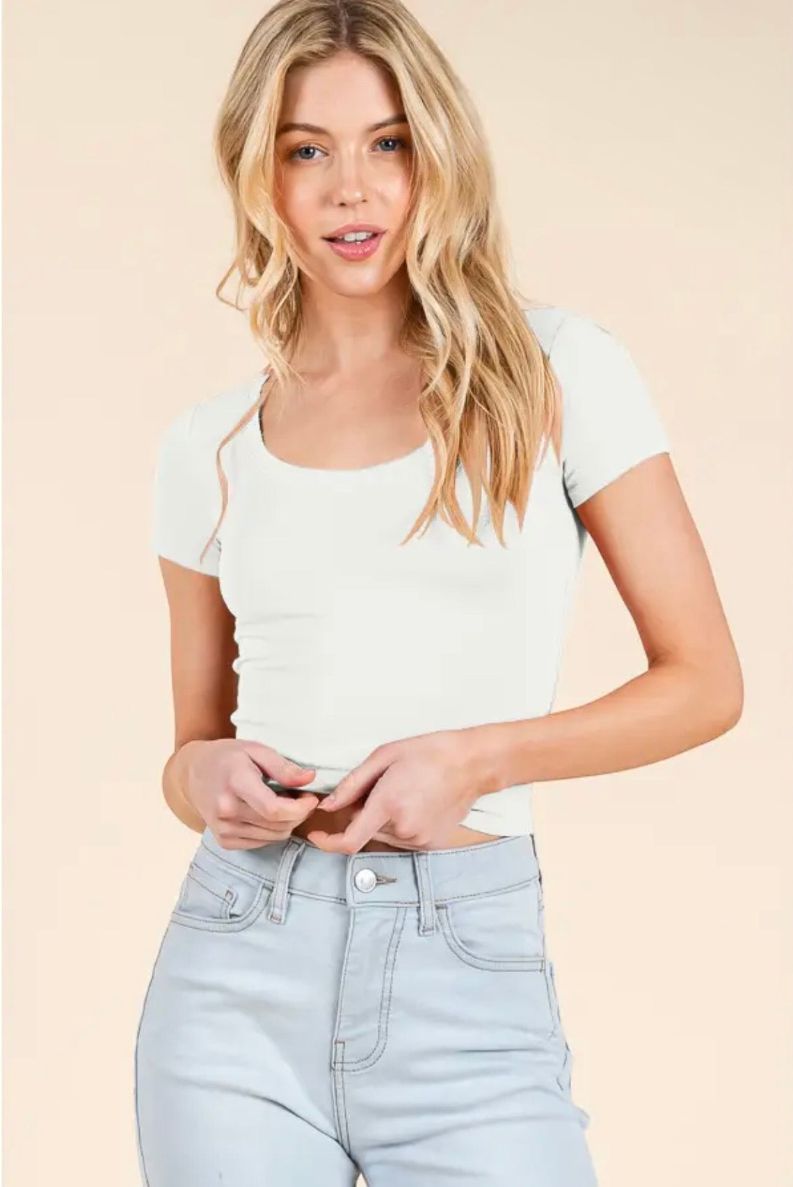 The White Basic Top