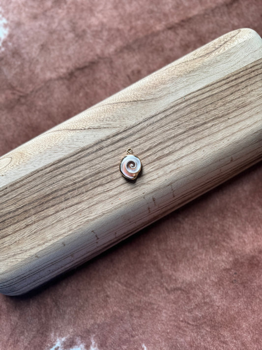 The Swirly Seashell - Custom Charm Bar