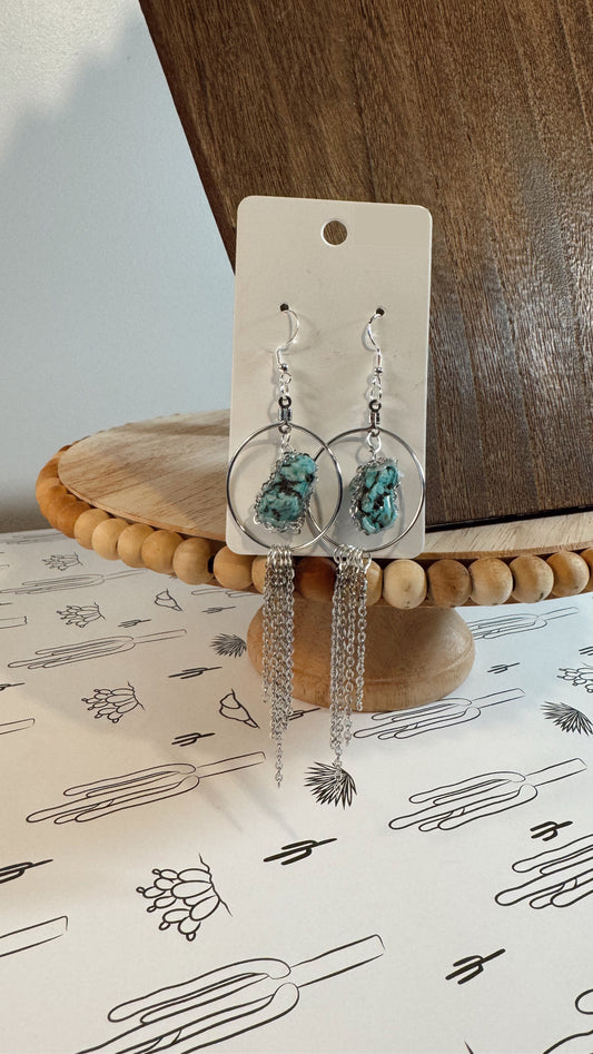 Turqouise Boho Earrings