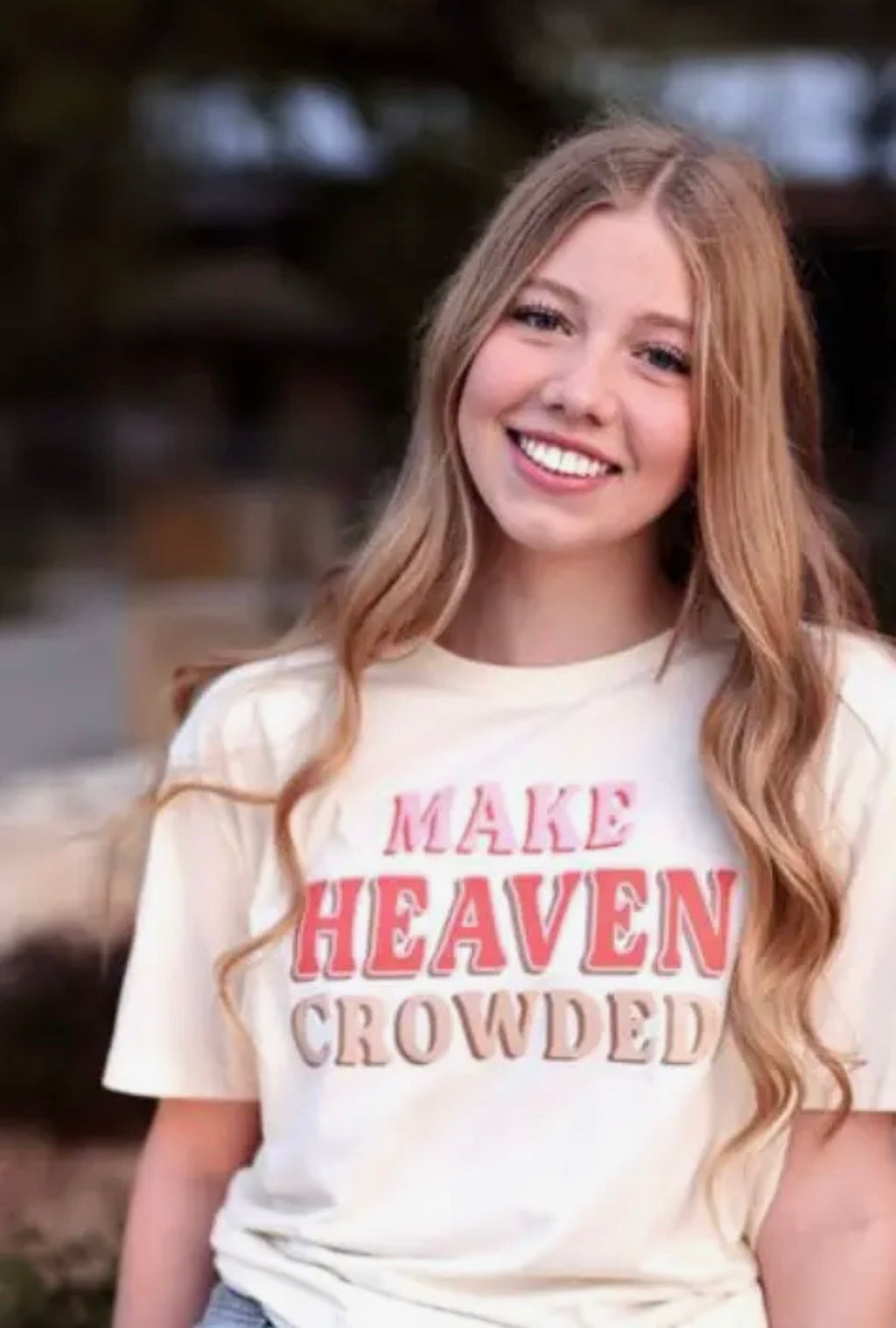 Make Heaven Crowded Tee