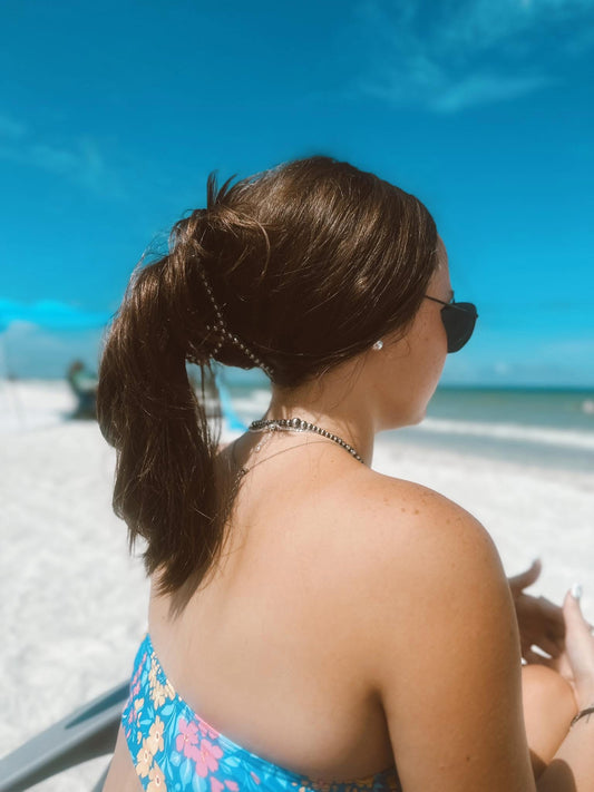 The Simple Silver Claw Clip