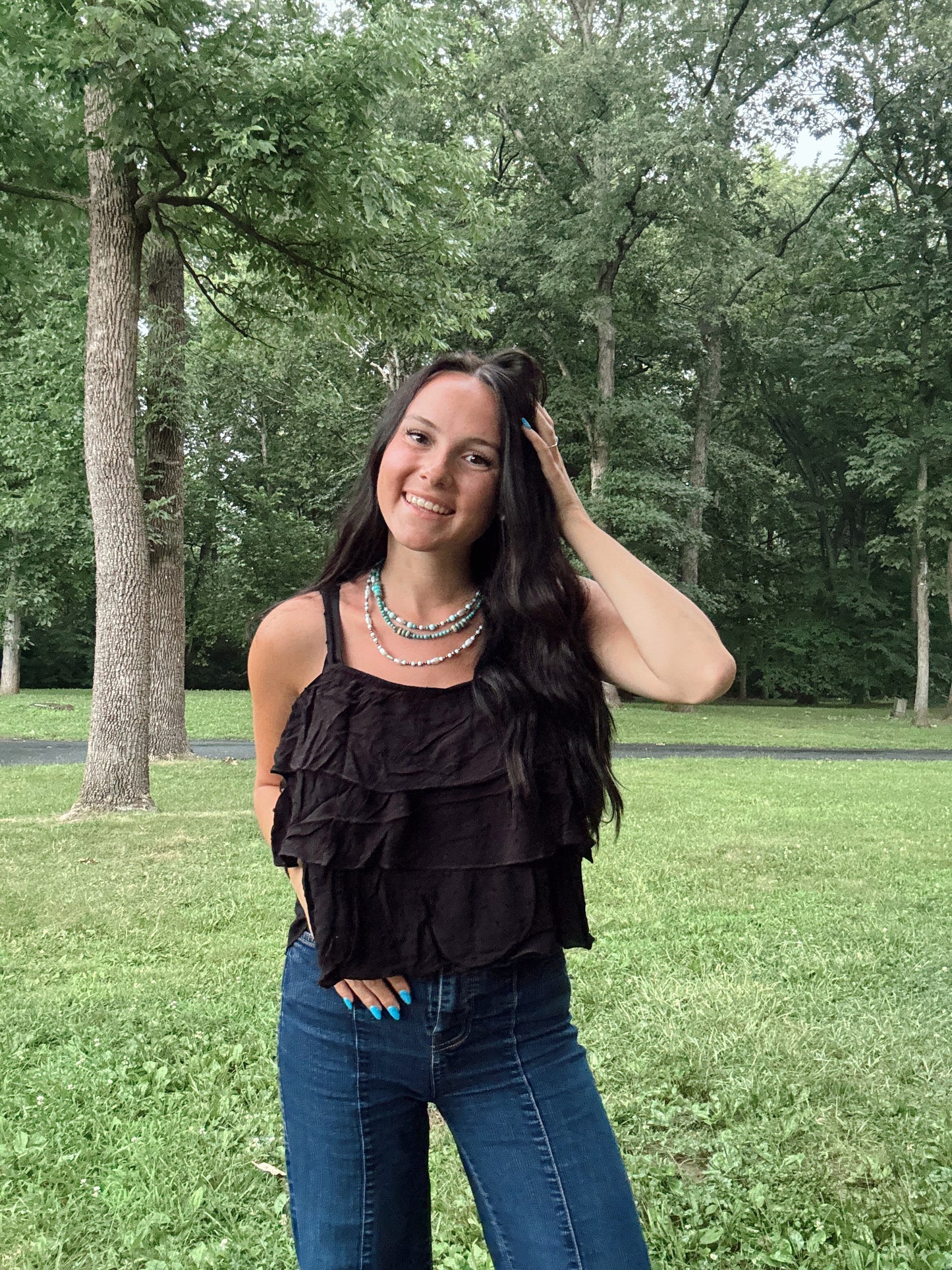 The Rowdy Ruffle Top