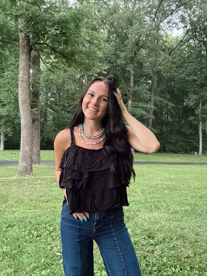 The Rowdy Ruffle Top