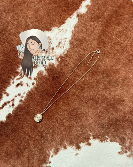 The Golden Faith Necklace