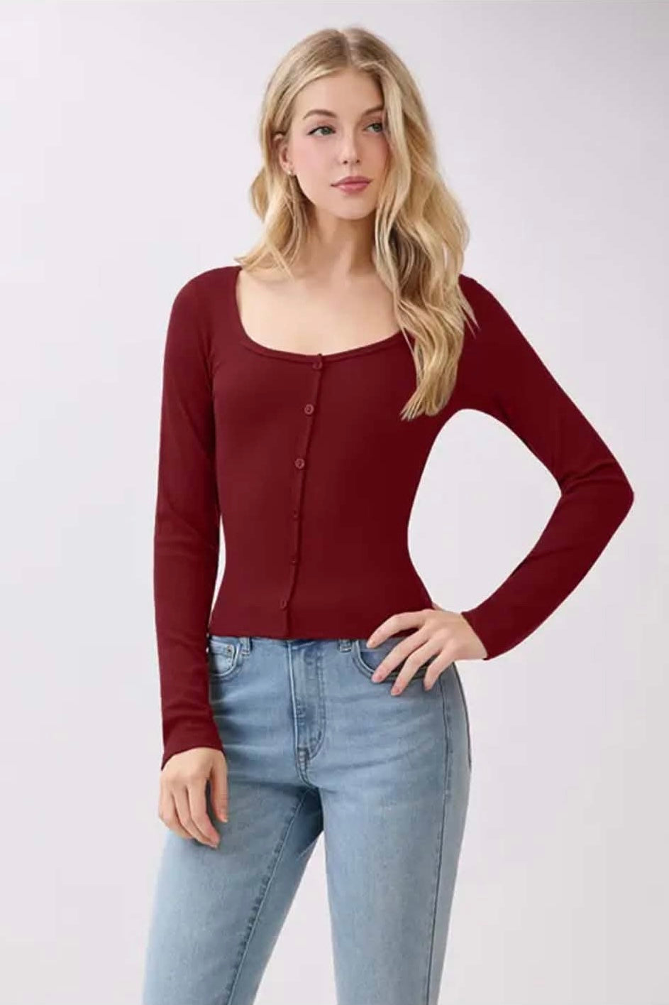 The Red Button Top