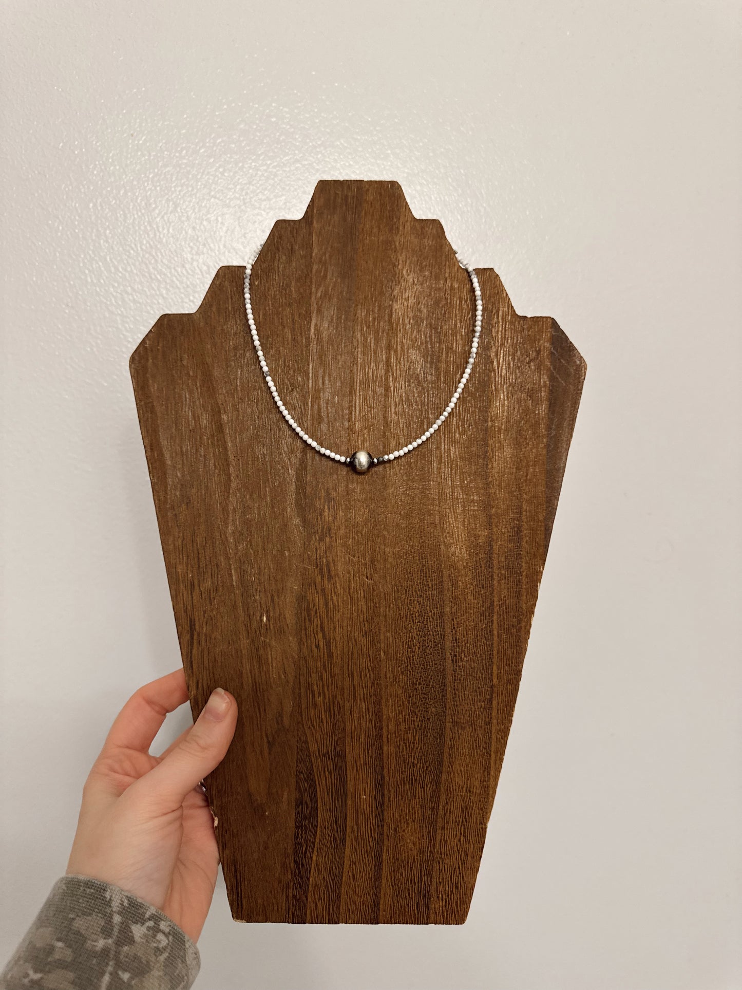 The Simple Pearl Necklace - 13-14 inches