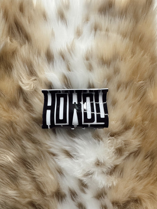 The Howdy Claw Clip
