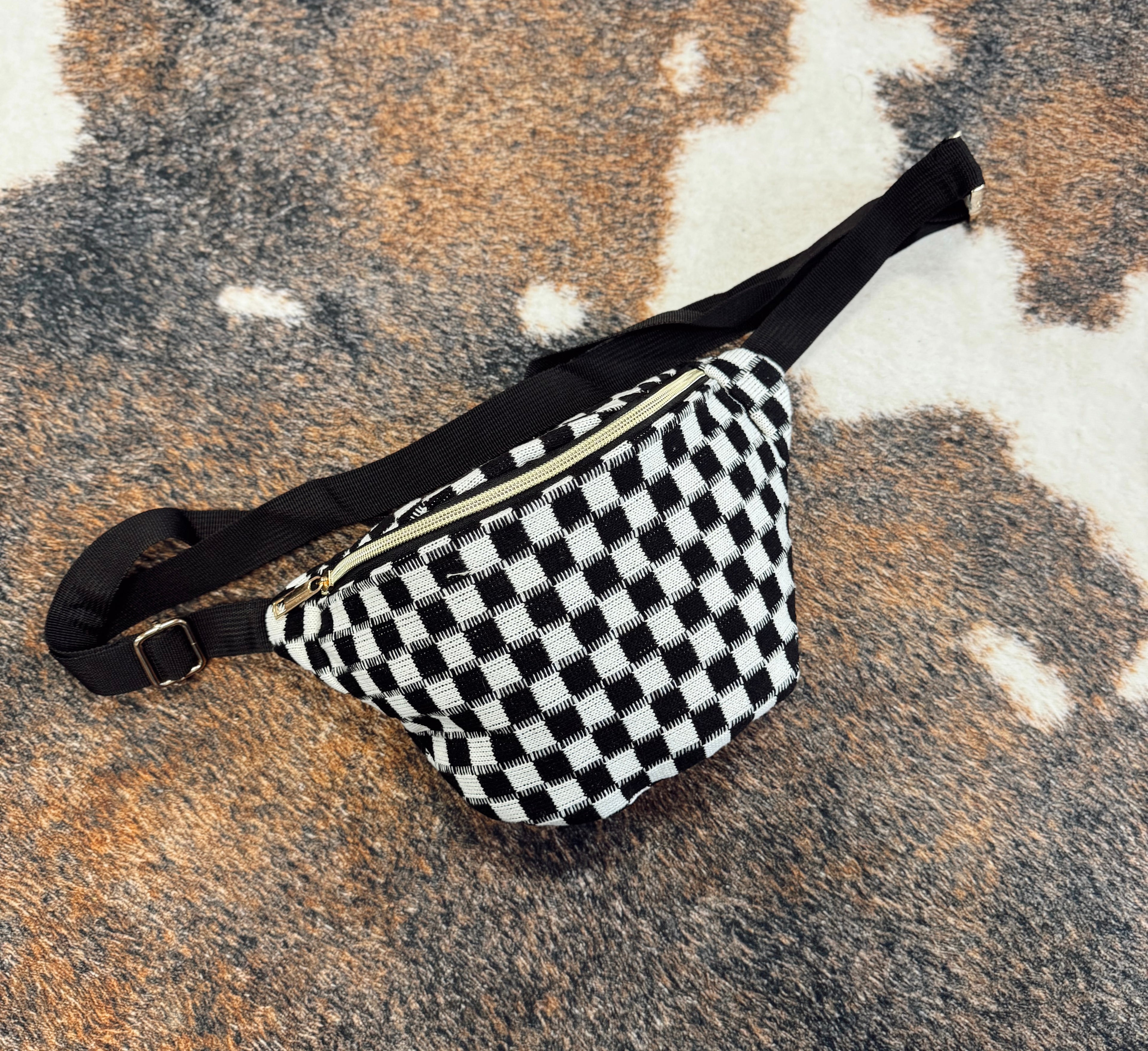 The Checkered Fanny Pack