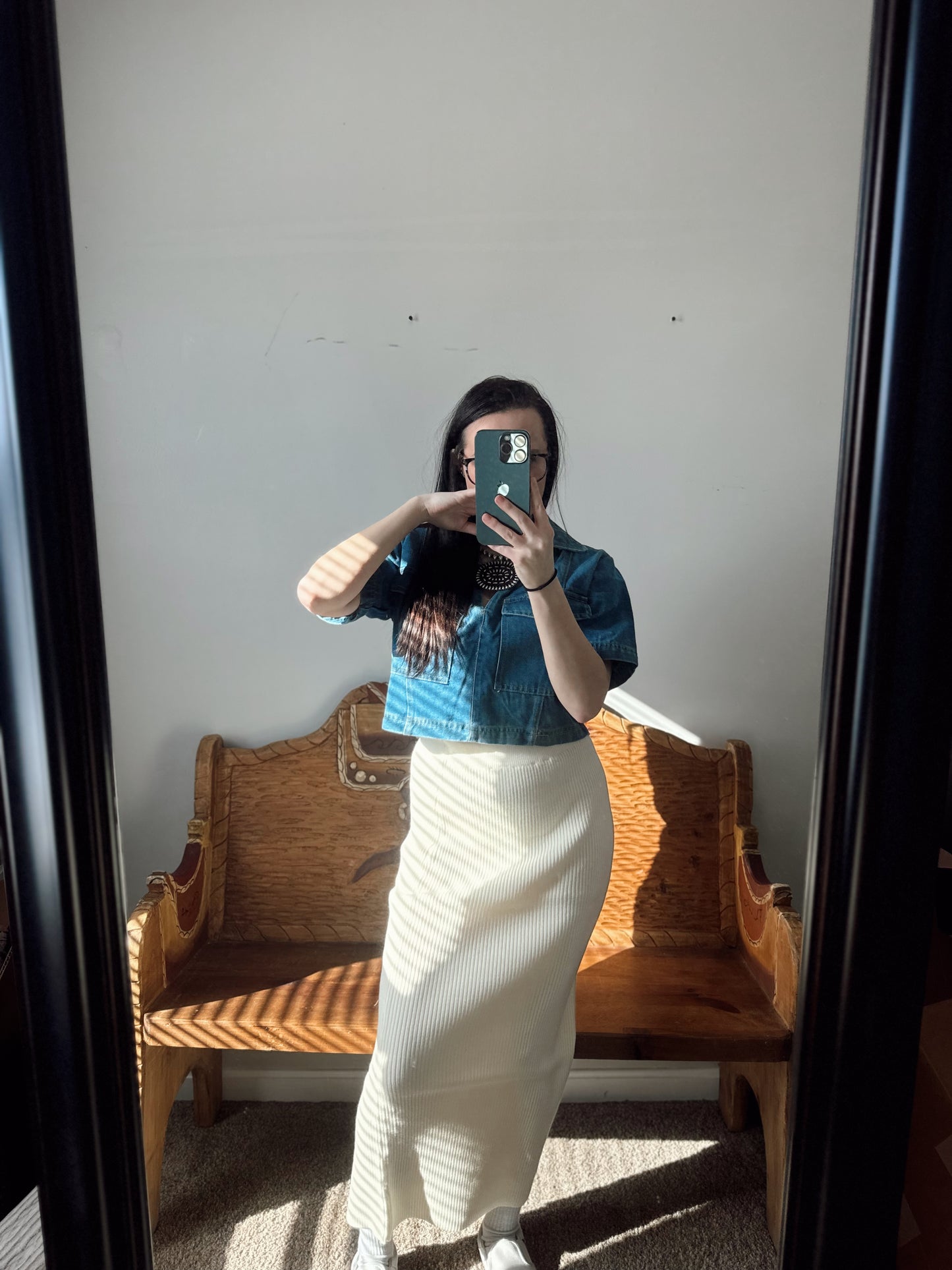 The Back To Basics Wild Knit Skirt