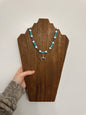 All The Blues Bit Necklace - 16 - 18 inches